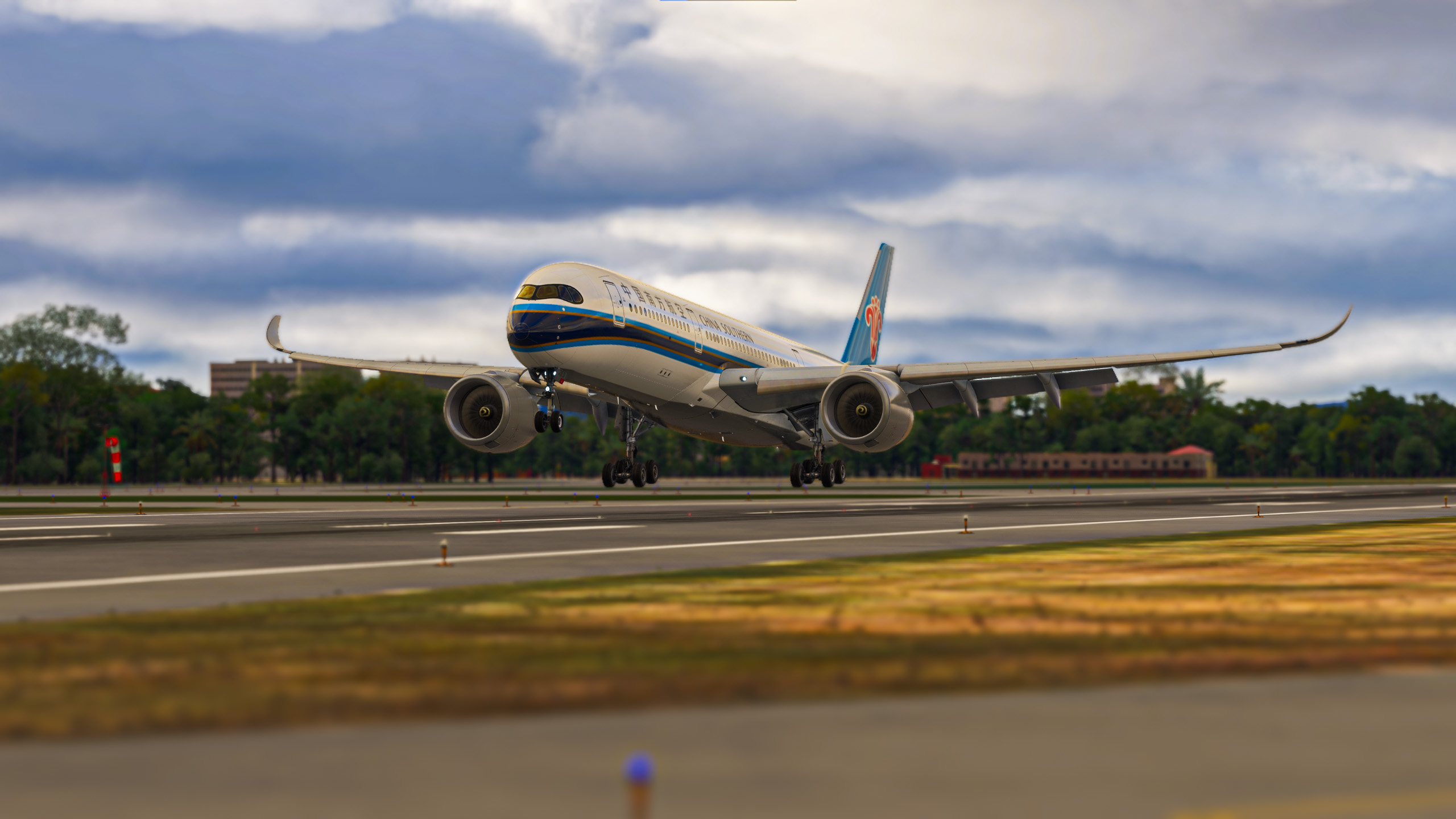 China Southern A350 Landing