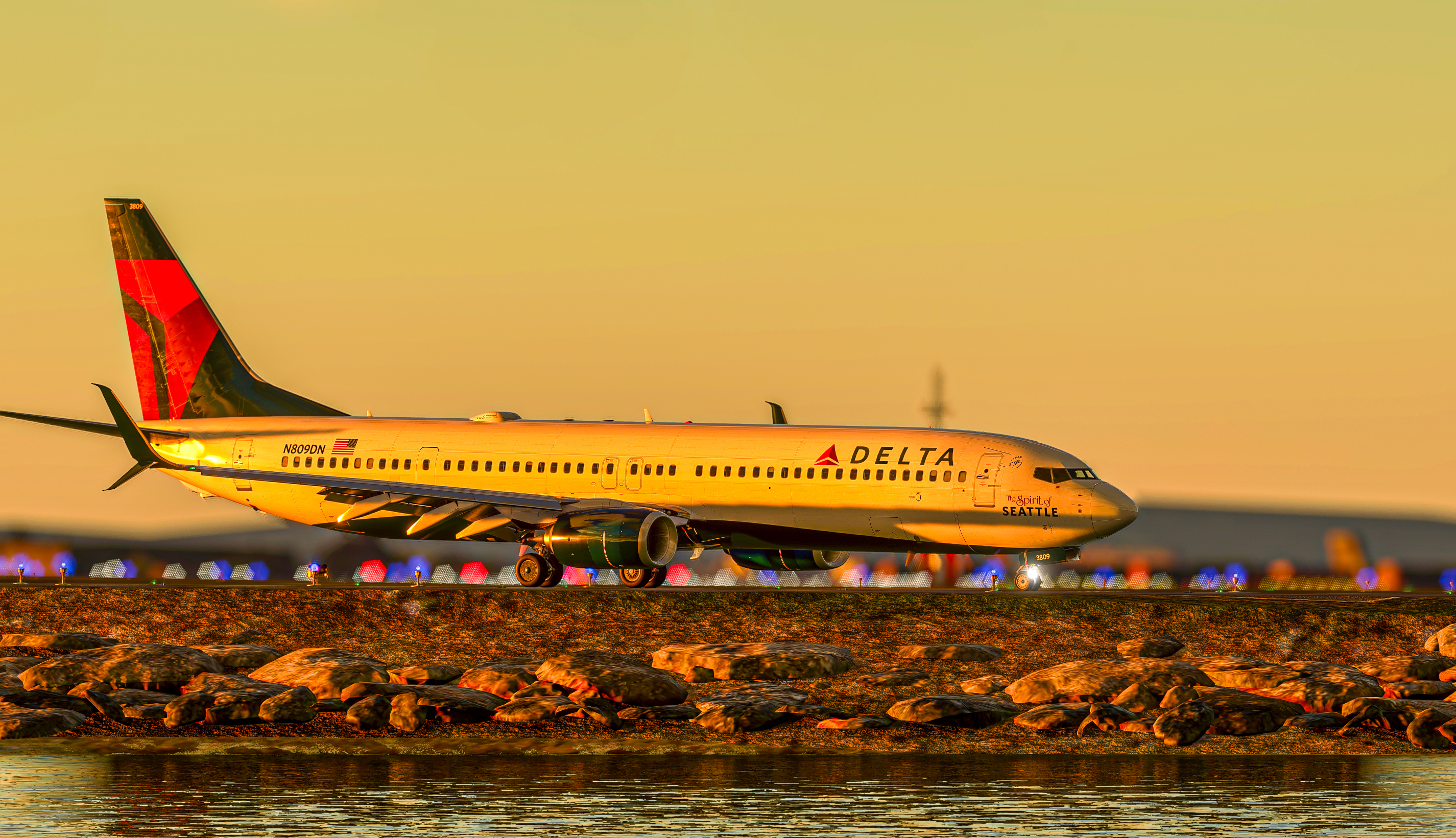 Delta 737 Taxi